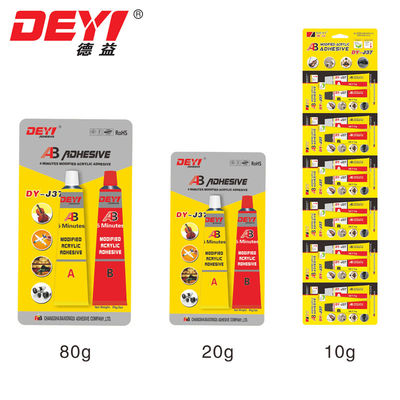 5 phút Glu Acrylic AB sửa đổi nhựa epoxy AB Glu kết dính