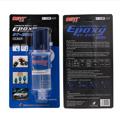 Máy tiêm chữa nhanh nhựa Epoxy AB Glue rõ ràng cho đồ chơi gốm và gỗ
