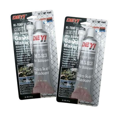 6g/Cm3 Chống nhiệt độ cao Xám RTV Gaskets Maker Silicone Để Lấp lỗ