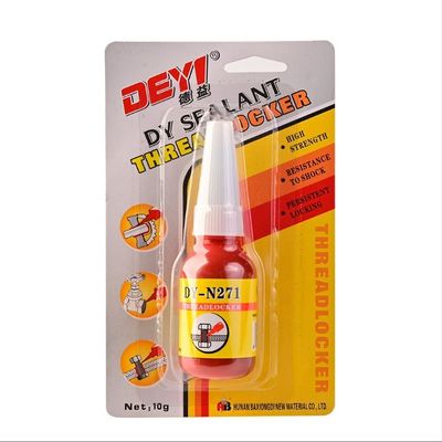 Glue lỏng cho nhiệt độ cao Đỏ nhỏ chai ống niêm phong dây khóa keo