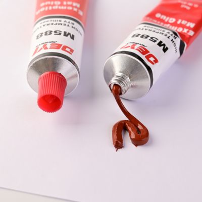 Chất niêm phong silicone RTV nhiệt độ cao cho nhà sản xuất gasket đỏ trong ngành công nghiệp giao thông