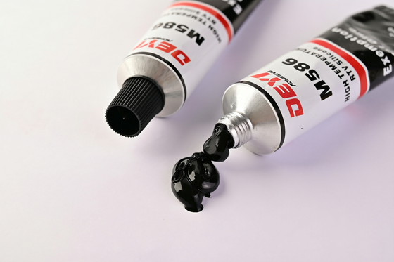 Black RTV Silicone Gasket Maker Tube Sealant Adhesive High Temperature For Meter Automotive