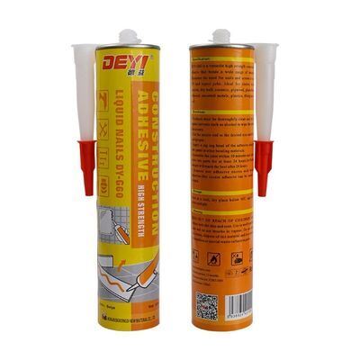SBS Free Nail High Strength Metal Glue Construction Sealant cho nhà bếp và phòng tắm