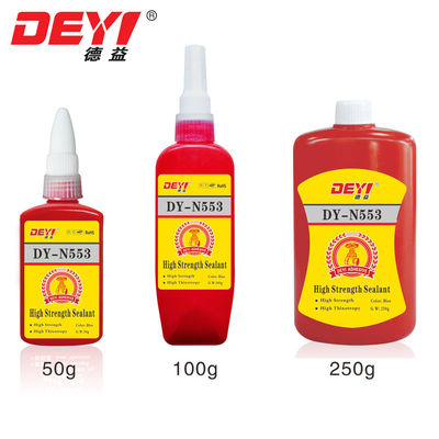 Bơm khí kim loại và đường ống dầu kem Blue Thread Locker 50g / ống
