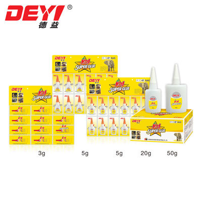 15-20 giây Thời gian chữa đầu tiên 502 Super Glue 12 tháng Thời hạn sử dụng