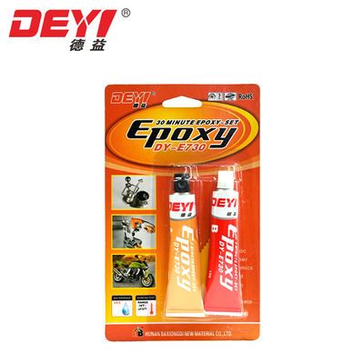 30 phút nhựa kết dính Epoxy AB keo 2 thành phần màu đen và trắng tỷ lệ 1:1