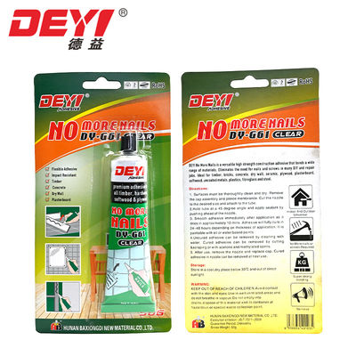 Hủy không còn móng dính kẹo móng lỏng cho gỗ và khung hình