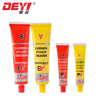 Chất kết dính Acrylic được sửa đổi nhanh 3-5 phút Chất kết dính xây dựng nhanh