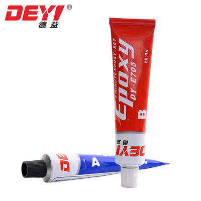 5 phút Fast Curing Epoxy Glue Gel đen và trắng cho máy móc điện