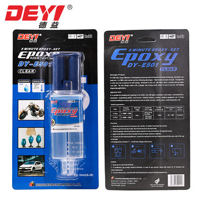 5 phút nhựa epoxy AB keo rõ ràng tiêm Bonding và sửa chữa đèn LED