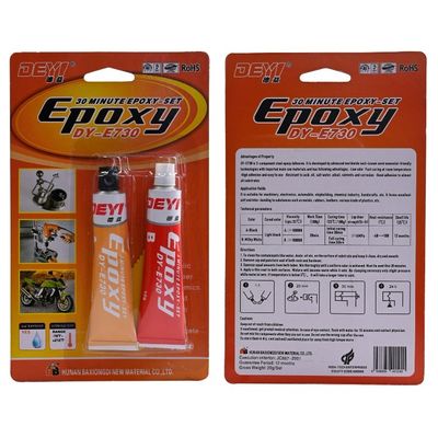 30 phút Chất kết dính epoxy nhanh để kết hợp với kim loại và bền 12 tháng tuổi thọ