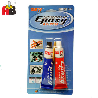 Độ bền cắt cao 3 tấn 5 phút Vỏ dán epoxy màu trắng đen Ab EINECS số 230-391-5