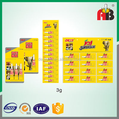 Xây dựng 12pcs Super Glue cho vận chuyển và các nguyên liệu chính khác