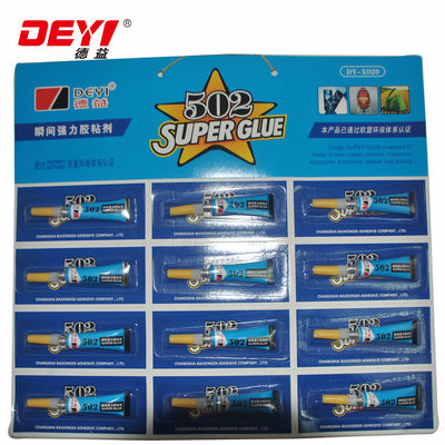 Xây dựng 12pcs Super Glue cho vận chuyển và các nguyên liệu chính khác