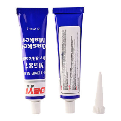 12 tháng Thời hạn sử dụng 85g Nhiệt độ cao màu xanh RTV Silicon Gasket Sealer For Gearbox ISO9001