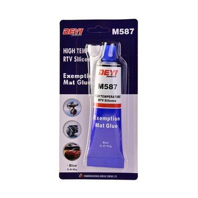 12 tháng Thời hạn sử dụng 85g Nhiệt độ cao màu xanh RTV Silicon Gasket Sealer For Gearbox ISO9001