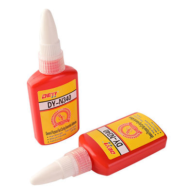 Nhôm màu vàng nhạt Anaerobic Thread Locker Methacrylate Screw Glue cho nhu cầu công nghiệp
