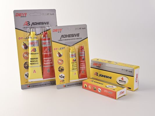 Super Modified Acrylic Adhesive For Auto Parts Màu xanh A và màu đỏ B