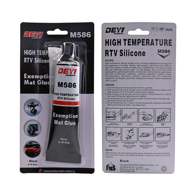 Chống axit 85g Màu đen silicone Sealant Gaskets Maker Với Chứng chỉ SGS