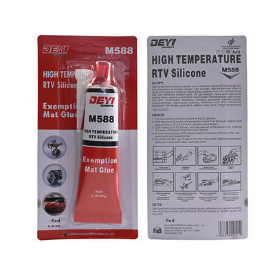 Acetoxy silicone Sealant cho thời tiết niêm phong và áp dụng kính trong mái nhà phòng nắng