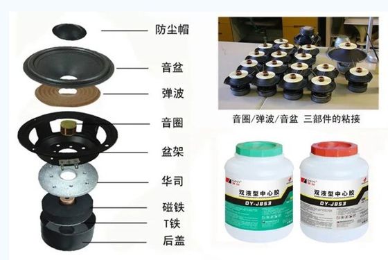 Bonding Acrylic Double Component Loudspeaker Adhesive với độ nhớt 3000-9000cps