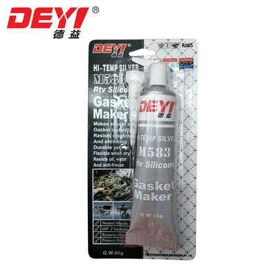 Xám RTV silicone Sealant cho bề mặt chung của phẳng Flange và cơ chế nắp tấm