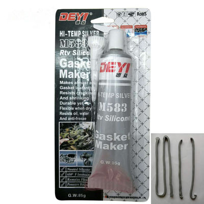 Chất kháng hóa học Clear Acetic Silicone Sealant Gasket Glue Cho Da Giày dép