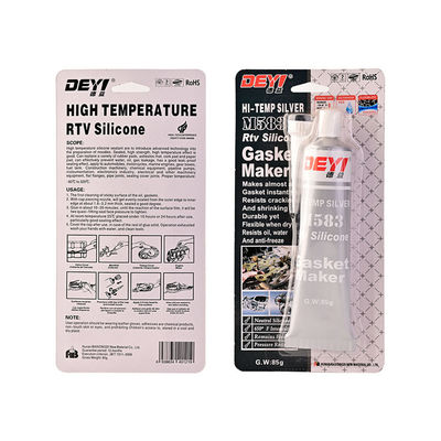 Chất kháng hóa học Clear Acetic Silicone Sealant Gasket Glue Cho Da Giày dép