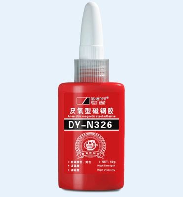 Màu vàng Anaerobic Magnetic Steel Threadlocking Adhesive với Bonding mạnh mẽ