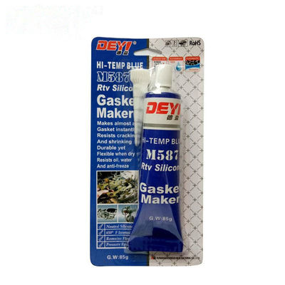 85g RTV Silicone Gasket Adhesive For Tube Pack Acid Blue Sealant 12 tháng thời hạn sử dụng