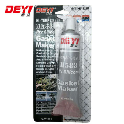 Động cơ xe hơi nhiệt độ cao màu xám RTV silicone Gasket Maker -60-320C với trung tính