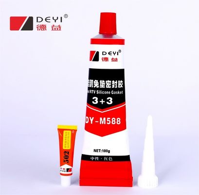 Đen đệm đen trong ống RTV Silicone Gaskets Maker cho mét Silicone Sealant Adhesive