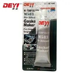 Đen đệm đen trong ống RTV Silicone Gaskets Maker cho mét Silicone Sealant Adhesive