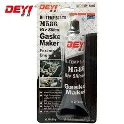 Đen đệm đen trong ống RTV Silicone Gaskets Maker cho mét Silicone Sealant Adhesive