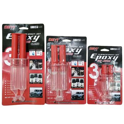 Xây dựng 2 phần keo nhựa epoxy cho máy móc và bột tiêm trong suốt