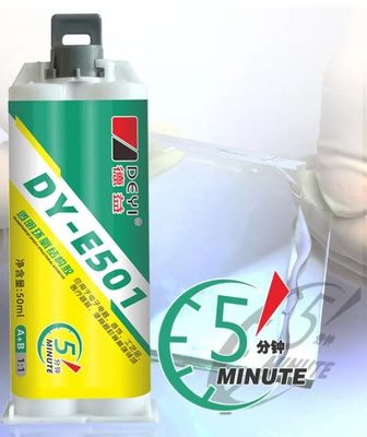 Chống nhiệt cao Nhôm nhựa epoxy rõ ràng 5 phút Thời gian khắc nghiệt nhanh cho công nghiệp