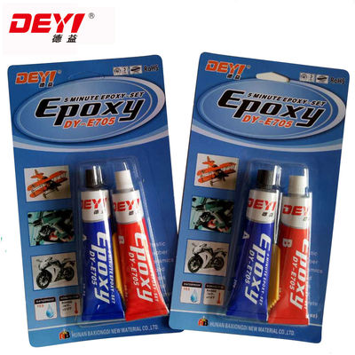 Glu Epoxy AB cứng nhanh Độ bền cao cho kim loại, thủy tinh và nhựa, chống nước, chống axit