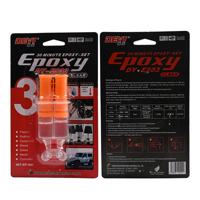 High Temperature Resistant Clear Epoxy AB Glue with 12 Months Shelf Life for Strong Bonding