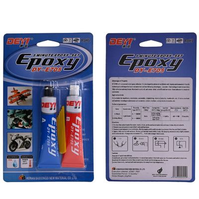 Heat Resistant Epoxy AB Glue with Shear Strength ≥16 MPa and Temperature Range -60°C to +100°C for Strong Bonding