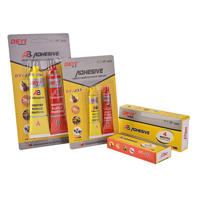 Keo AB Acrylic Biến Tính DEYI J37 để Sửa Chữa Đồ Dùng Hàng Ngày với Khả Năng Chịu Va Đập và Chịu Nhiệt Cao (-60~+100°C)