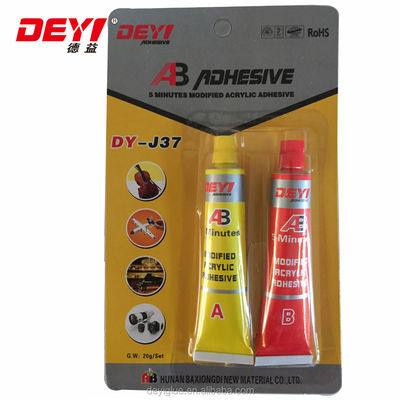 Fast Curing Epoxy AB Glue with 1:1 Mixing Ratio and High Shear Strength ≥20Mpa for Industrial Applications
