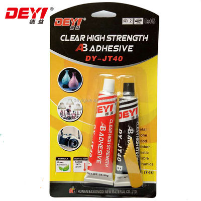 High Strength Acrylic AB Adhesive with 1:1 Mixing Ratio and ≥25 Mpa Shear Strength for Temperature Resistance -60°C to +100°C