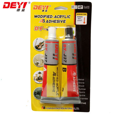 High Strength Acrylic AB Adhesive with Quick Cure at 25°C and Shear Strength ≥20 Mpa for Temperature Range -60°C to +100°C