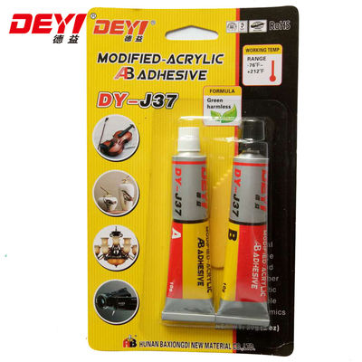 Chất kết dính acrylic biến đổi 5Mins với tỷ lệ trộn 1: 1 và độ bền cắt cao ≥ 20Mpa cho các ứng dụng công nghiệp
