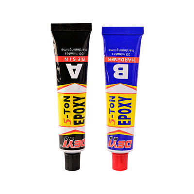 Heat Resistant (-60 to +100°C) Epoxy AB Glue with Touch Dry in 30 Minutes and Full Cure in 24 Hours