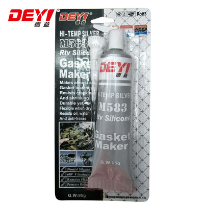 DY-M583 Kháng nhiệt độ cao RTV Silicone Sealant Oil và Water Resistant Quick Curing Gasket Maker