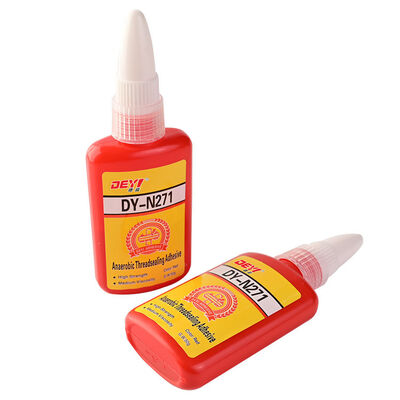 DEYI N271 Đỏ Glu vít cường độ cao Glu kết dính Anaenobic Threadlocker