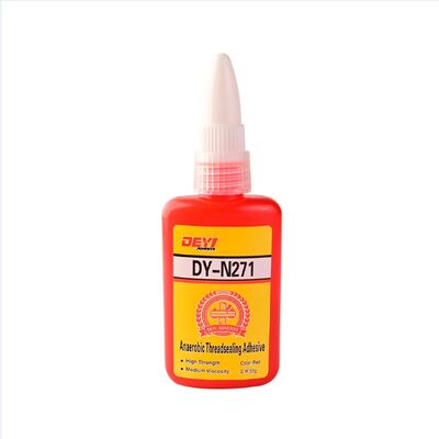 DEYI N271 Đỏ Glu vít cường độ cao Glu kết dính Anaenobic Threadlocker