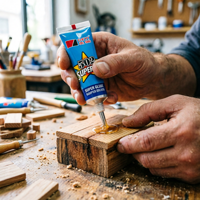 12pcs 3g 502 Super Glue Industrial Strength Adhesive Provides Durable and Strong Adhesion on Various Surfaces