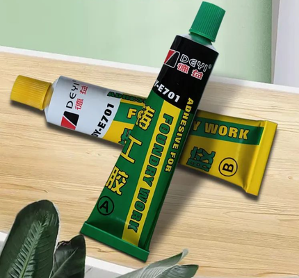 Glu sửa chữa kim loại hàn lạnh - Nhôm epoxy để đúc lỗ hổng và vết nứt trong kim loại, đá & gốm sứ